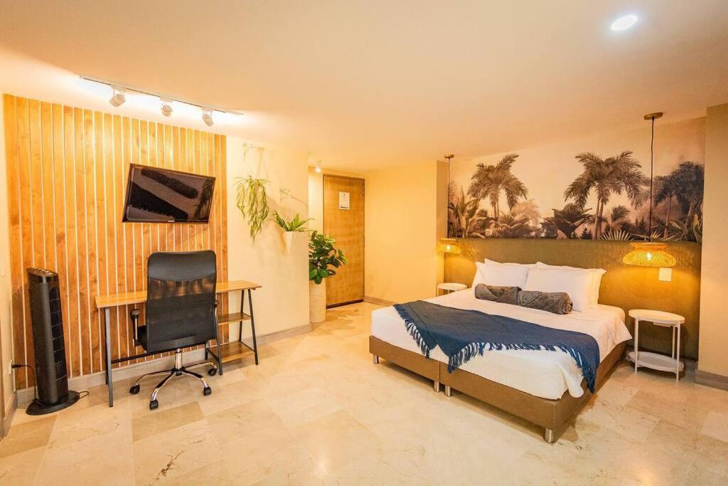 Stylish Loft, Balcony, Fast Internet, Parking 210 Medellín