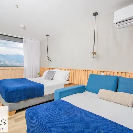 Apartamento Stylish Loft, Balcony, Fast Internet, Parking 210 Medellín Exterior foto