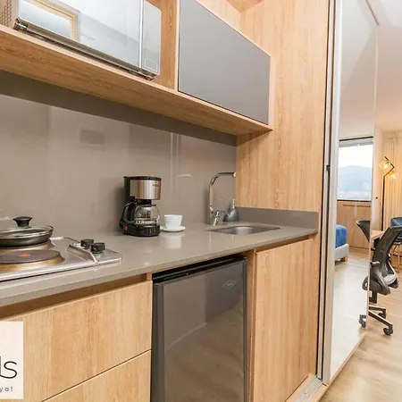 Apartamento Stylish Loft, Balcony, Fast Internet, Parking 210 Medellín Exterior foto